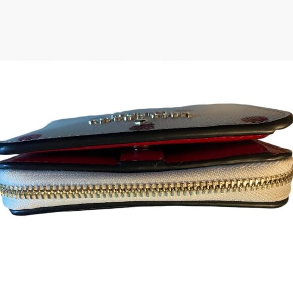 Kate Spade New York Staci Small Ladybug Zip Around Wallet NEW Without Tags - Picture 11 of 12